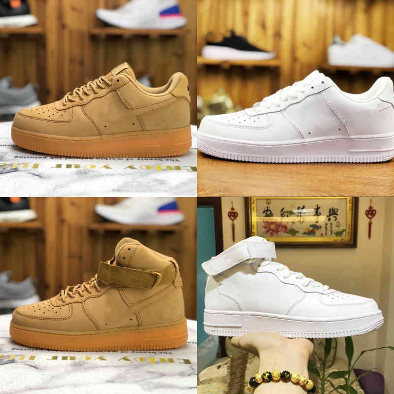 

Wholesale 2021 New Designers Outdoor FORCES Men Low Skateboard Shoes Cheap One Unisex 1 Knit Euro Airs High Women All White Black Sports Shoes F25, Please contact us