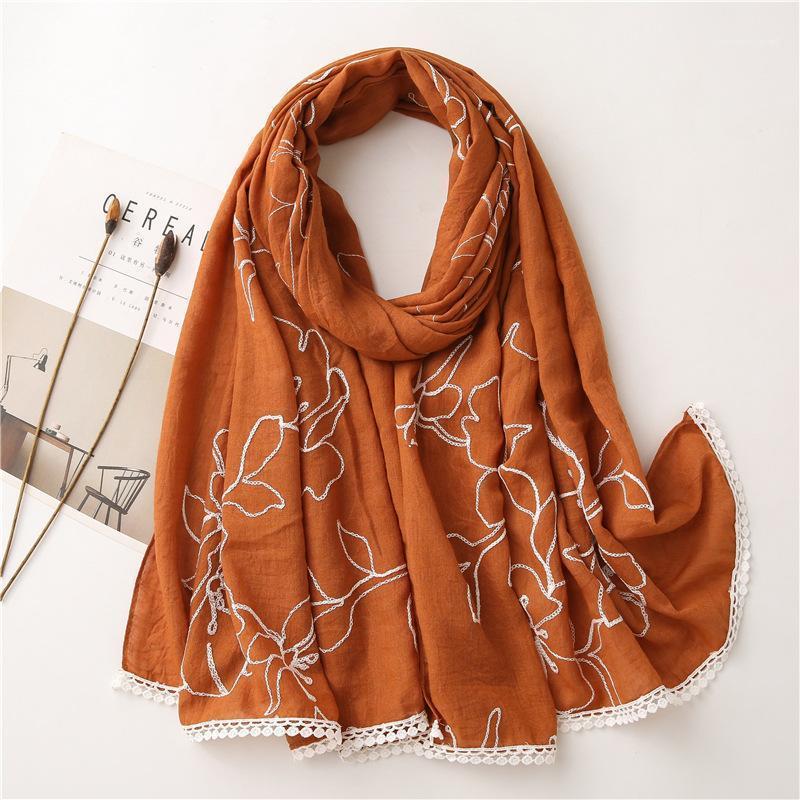 

Scarves 2021 Brand Women Viscose Scarf Fashion Print Cotton Winter Warm Hijabs Lady Foulard Bandana Poncho Hijab1