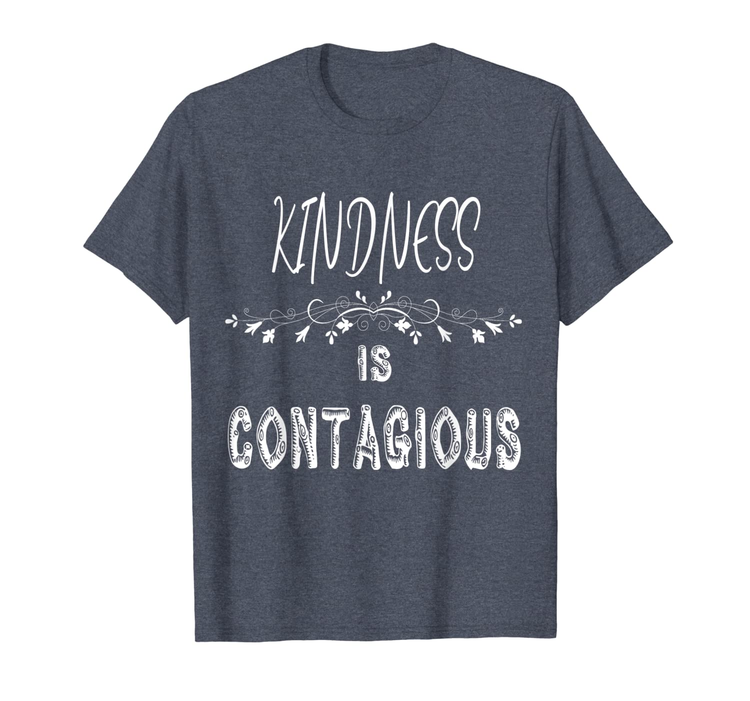 

kindness is contagious grouth mindset teacher gift tee shirt, White;black