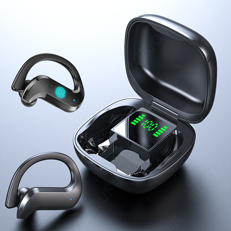 

Tws Wireless Bluetooth Noise Canceling Headphones Waterproof Sports 9D Stereo Wireless Earphone with Microphone
