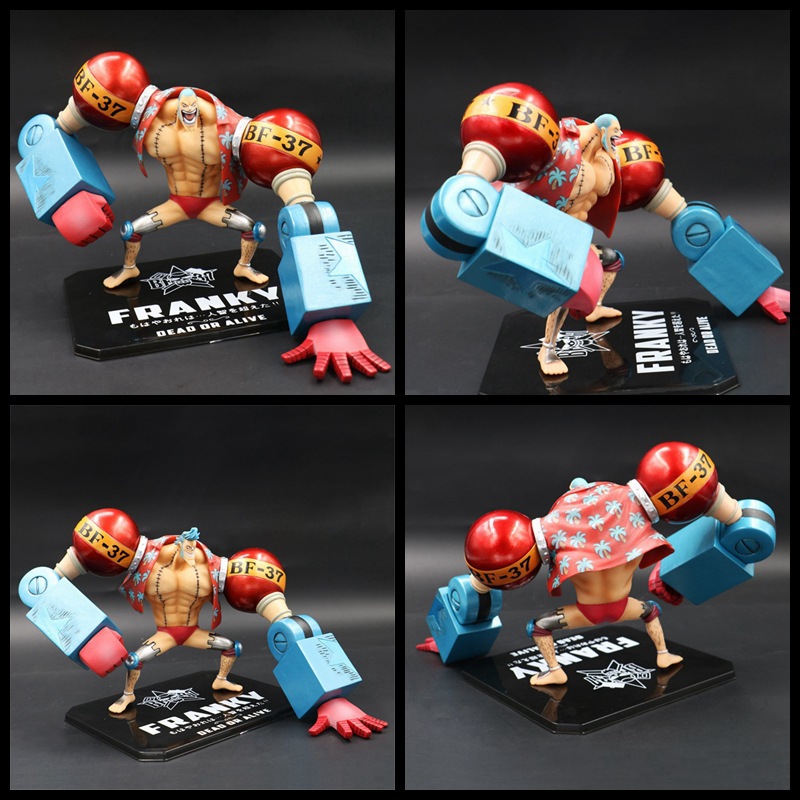 

One Piece Anime Zero FRANKY Cartoon Figure 18cm