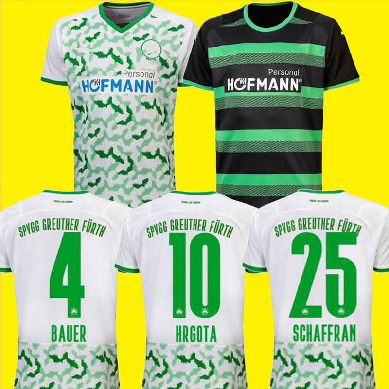 

21 22 Greuther Fürth soccer jerseys 2021 2022 Furth Bauer HRGOTA Schaffran BURCHERT Barry football shirt Camiseta futbol maillot men kits top thailand