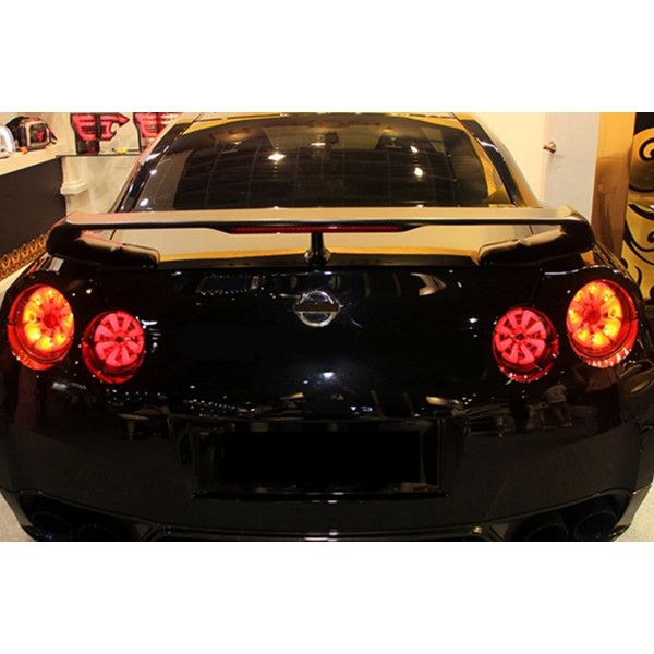 

Cars Tail Lights For Nissan GT-R Taillights LED DRL Running Taillight Fog Light Angel Eyes Rear Parking Lamp