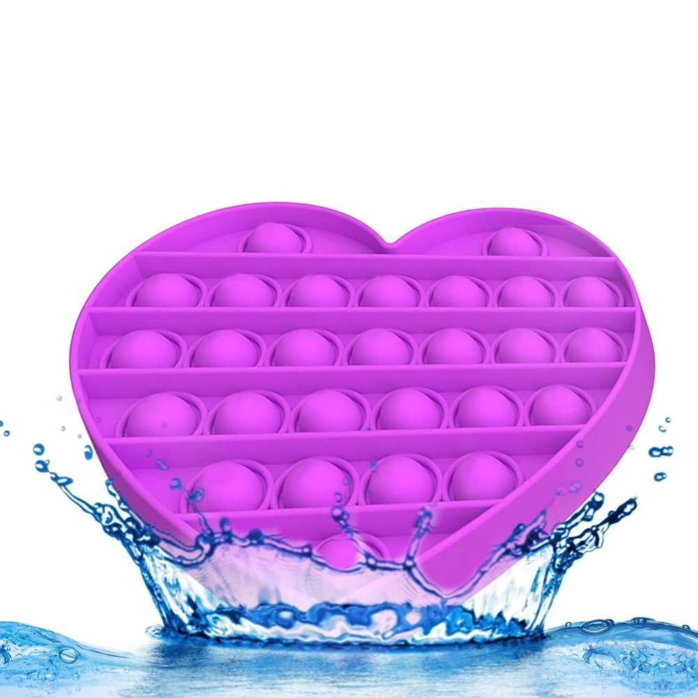 

Funny Fidget Toys Simple Dimple Poppit Bubble Pop Sensory Toy For Adult Kids Stress Reliever Autism Gift