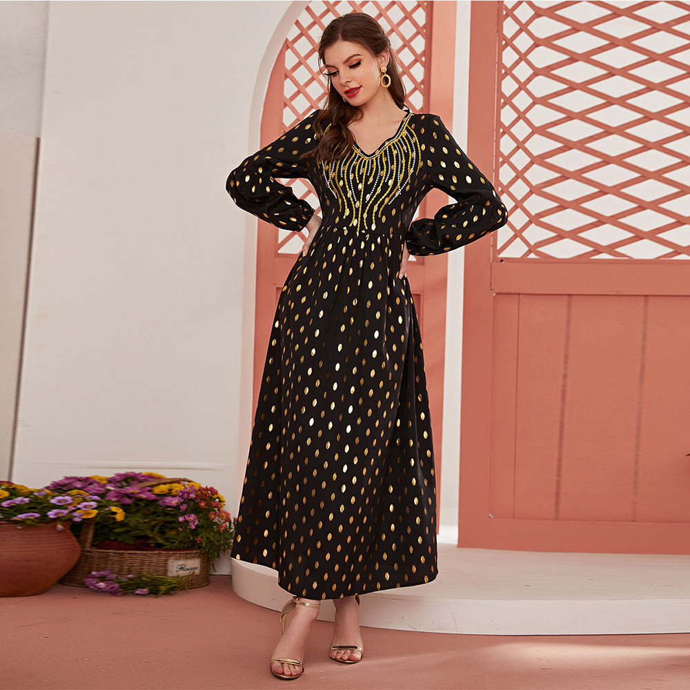 Ramadan Eid Mubarak Abaya Dubai Turkey Islam Muslim Hijab Long Dress Robe Longue Femme Kaftan Dresses Abayas For Women Vestidos-image-758037165