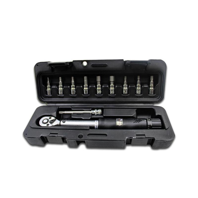 

Tools 1/4Inch 2-14Nm Torque Wrench Set Bicycle Repair Kit Ratchet Machanical Spanner Manual