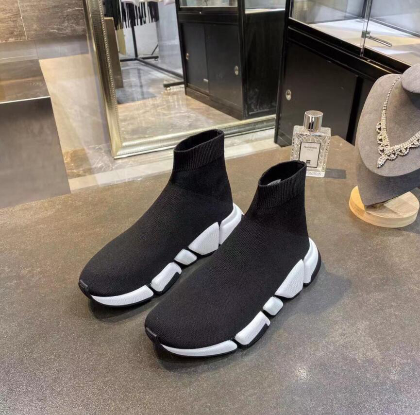 

Top Quality Men Women Designers sock Shoes Fashion Womens Pairs Speed 2.0 Sneakers TripleS Black Outdoor Platform Socks Casual Sneaker, Color 18
