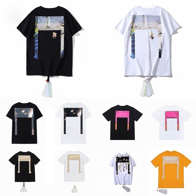 

Summer Mens Women Designers T Shirts Loose Tees Fashion Brands Tops Man S Casual Shirt Luxury Clothing Street Shorts Sleeve Clothes Tshirts_sell, White;black