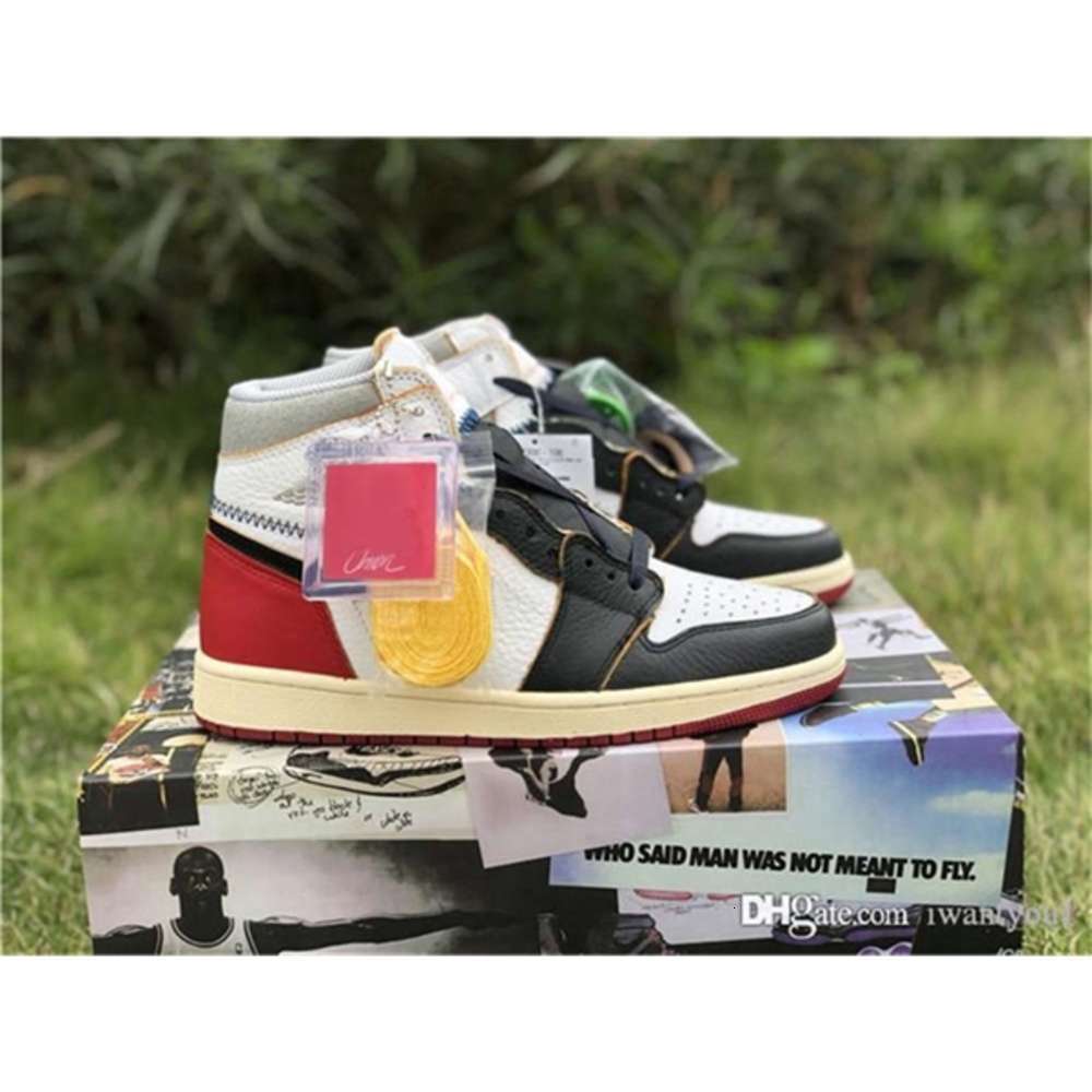 

Release Union 1 High OG NRG Varsity Red Storm Blue Men Outdoor Shoes 1S Authentic BV1300-146 BV1300-106 With Box hachishoes, White