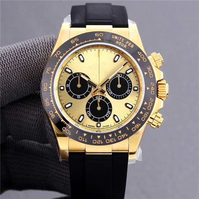 

N factory custom version of high quality men's watch diameter 40mm with CAL.4130 automatic chain movement sapphire crystal mirror 904L, Slivery;brown