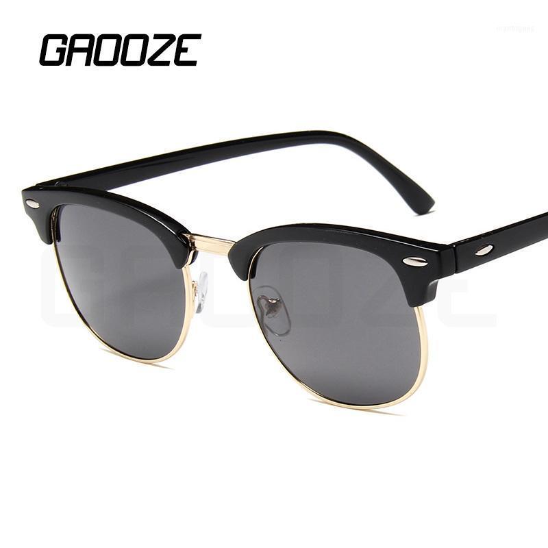 

Sunglasses GAOOZE Round Ladies Brand Anti-glare Glasses Colorful Sun Vintage UV400 Luxury Women LXD4441