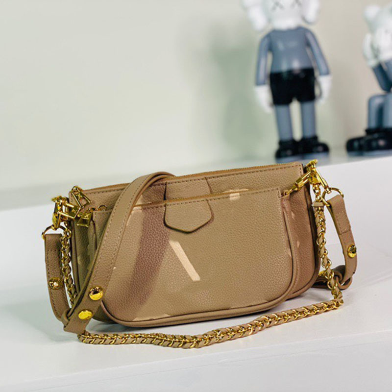 

M45777 M44823 Fashion famous brand Ladies Messenger bags printing leather Women's purse Luxury crossbod handbags england style With box, Style 1