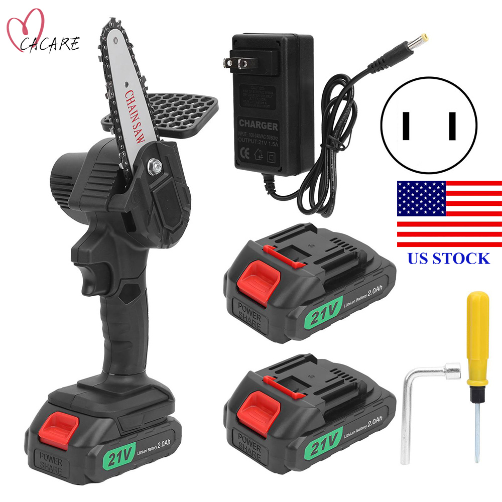 

Electric Chain Saw Cordless Chainsaws One Handed Mini Garden Orchard Household Pruning H0045 US STOCK FAST DELIVERY