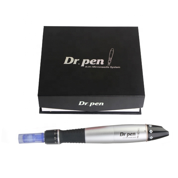

Dr. Derma Pen Auto Micro needle System Adjustable Needles Lengths 0.25mm-3.0mm Electric MicroNeedle Roller beauty device
