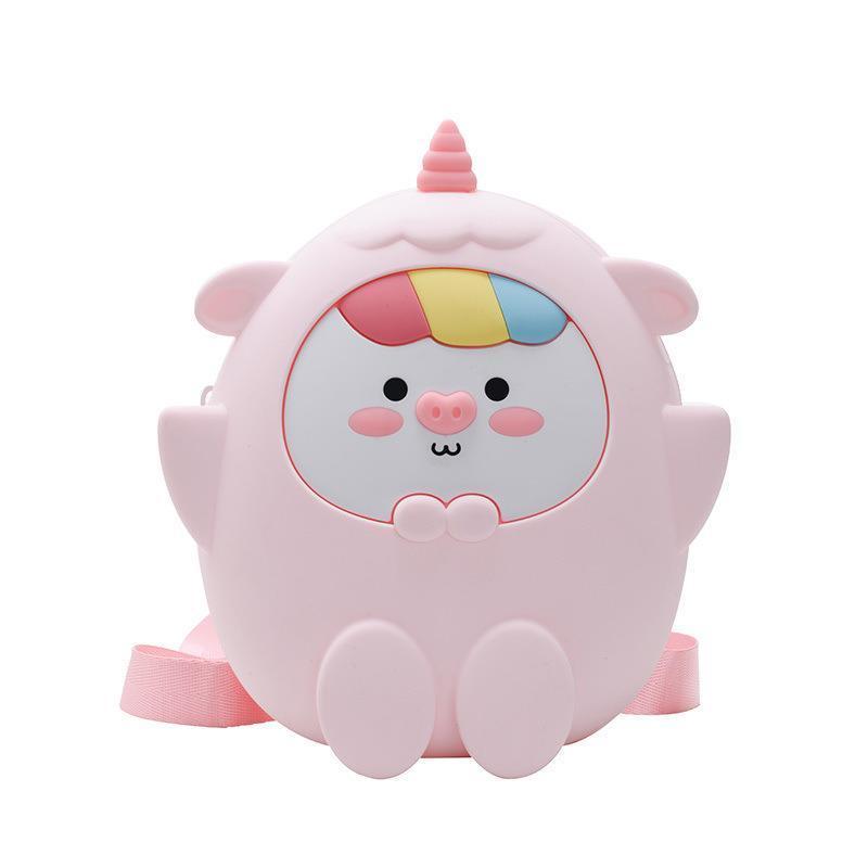 

school silicone 3d backpack childrens bags personalized schoolbag cartoon cute rugzak kinderen bag kids