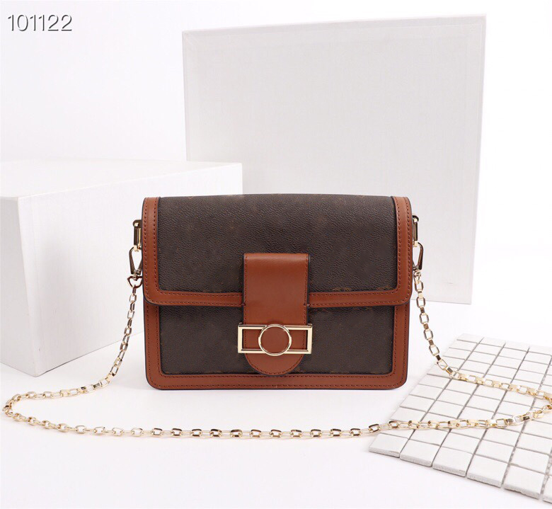 

women bags luxury handbags leather designer tote high quality vintage fashion shoulder Europe and America crossbody Purse 44392