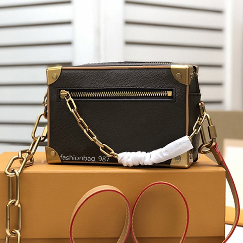 

Women's Black Quilted purse lattice bag small messenger singleshoulder bagswith chain shoulder strap leather68906