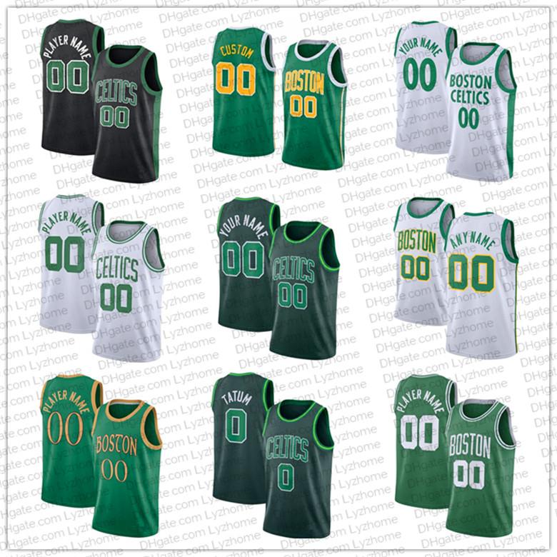 

Custom Basketball Jerseys Jayson 0 Tatum Tacko 99 Fall Kemba 8 Walker Jaylen 7 Brown Payton 11 Pritchard Boston Celtics Nba City, Black;red