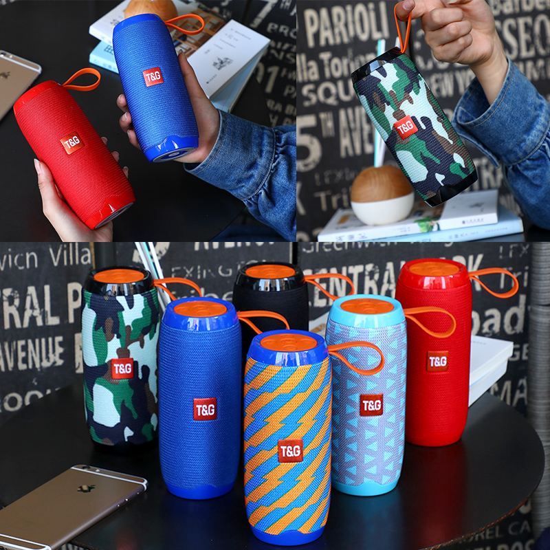 

TG106 Mini Bluetooth Speaker Hifi Stereo Protable Wireless Soundbox Subwoofers Loudspeaker Outdoor MP3 Music Players USB FM VS TG116 TG117