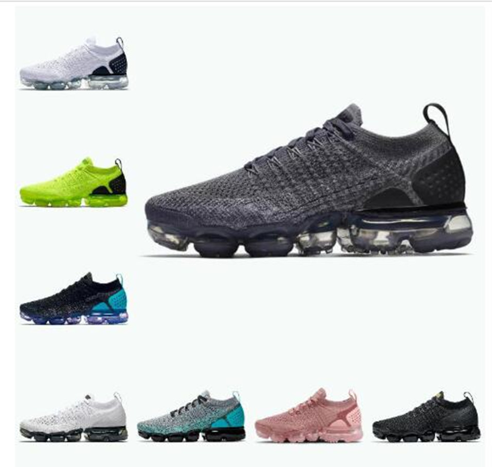 

2021 Men air Runnings Shoes Vapourmax Fly 2.0 Knit 1.0 max Triple Black Sports Vapor Women Volt Orca Trainers Cushion Sneaker, Black;brown