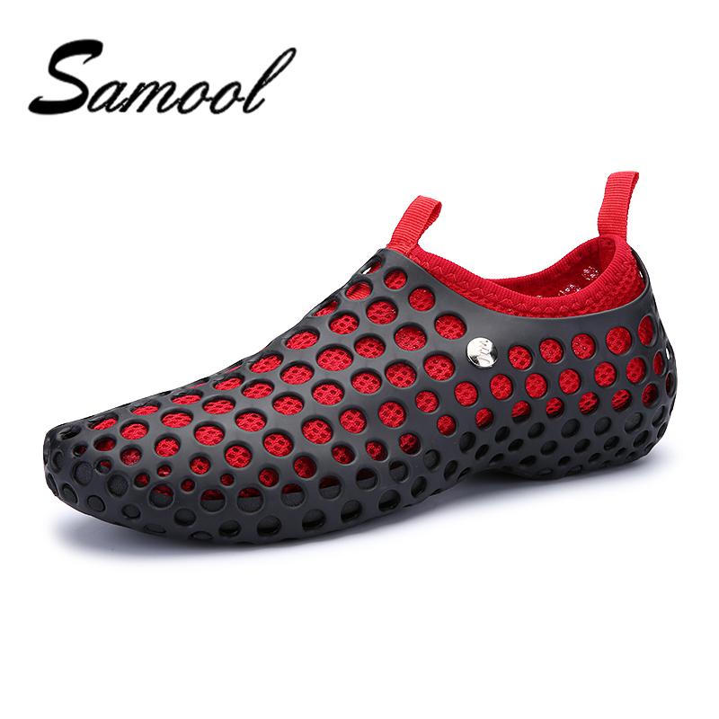 

Sandals Unisex Summer Detachable Two Pieces Lovers Hollow Sock Shoes Men Flat Outdoor Walking Seaside Beach Slippers AX2, Black