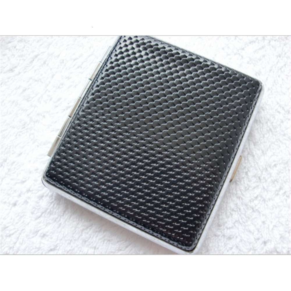 

Cigarette case Men's boutique, high-end and light 18 piece aluminum case, clip, cigarette set, men's gift,