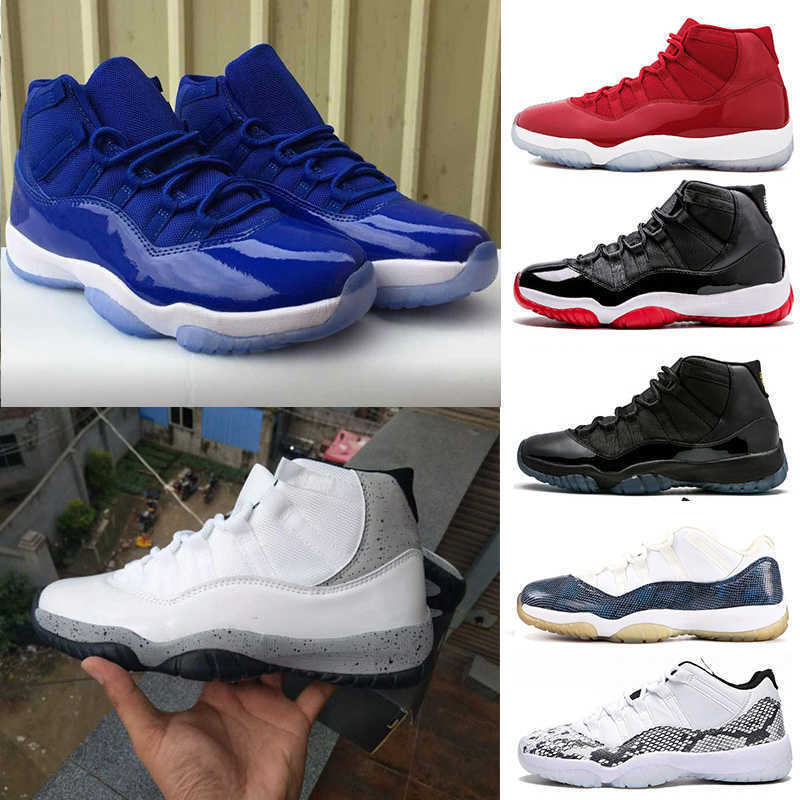 

Jumpman 45 Concord 11s XI Mens Basketball Shoes Traderjoes Prom night platinum tint Win Like 96 gym red Space Jam Gamma Blue sneakers, #23 cool grey
