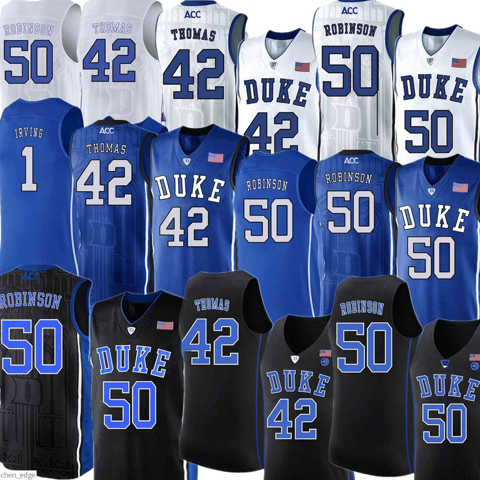 

men1 Kyrie Duke Jerseys Blue Devils Irving Ncaa Jersey Christian 32 Laettner 4 JJ Redick university college Embroidery Basketball Wears Mens, Black;red