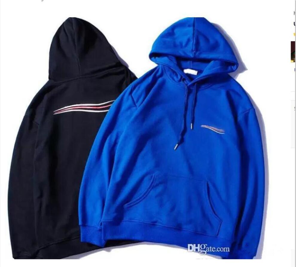 

Homme Hooded Sweatshirts Mens Women Designer Hoodies Mens Clothing High Street Print Hoodies Pullover Winter Sweatshirts -2XL, Black