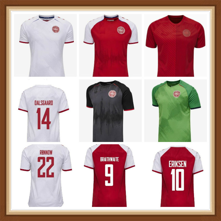 

2021 2022 Denmark Soccer Jersey SCHMEICHEL KJAER CHRISTENSEN SKOV DELANEY BRAITHWAITE DBU HOME AWAY ERIKSEN DALSGAARD LOSSL STRGER YURARY, Black;yellow
