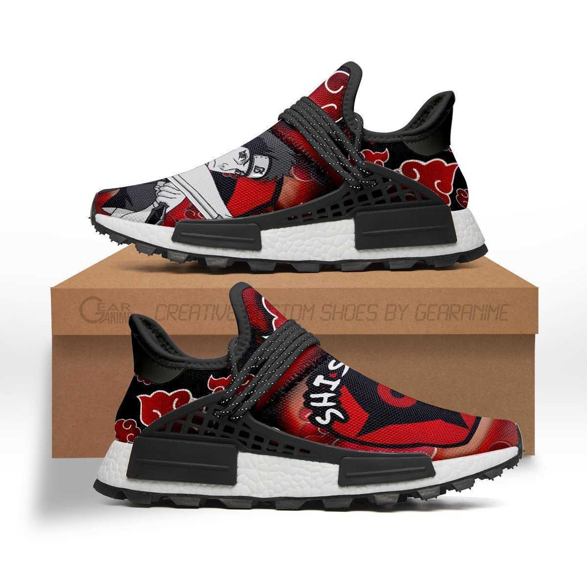 

Unisex Lace-up Anime Sneakers Akatsuki Shisui Shoes Costume Naruto Anime Sneakers Lightweight Trainers Breathable Running Outdoor Fitness, Others