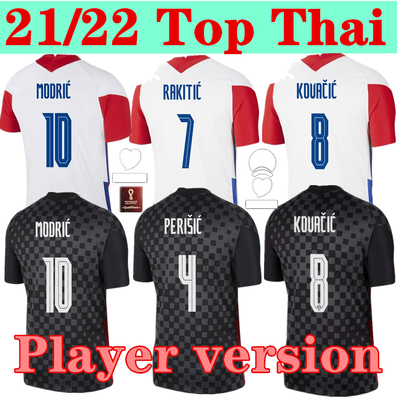 

Player version 20 21 MANDZUKIC soccer jerseys 2021 home away MODRIC PERISIC KALINIC football shirt RAKITIC KOVACIC Mens Kids Kit uniforms, Black;yellow