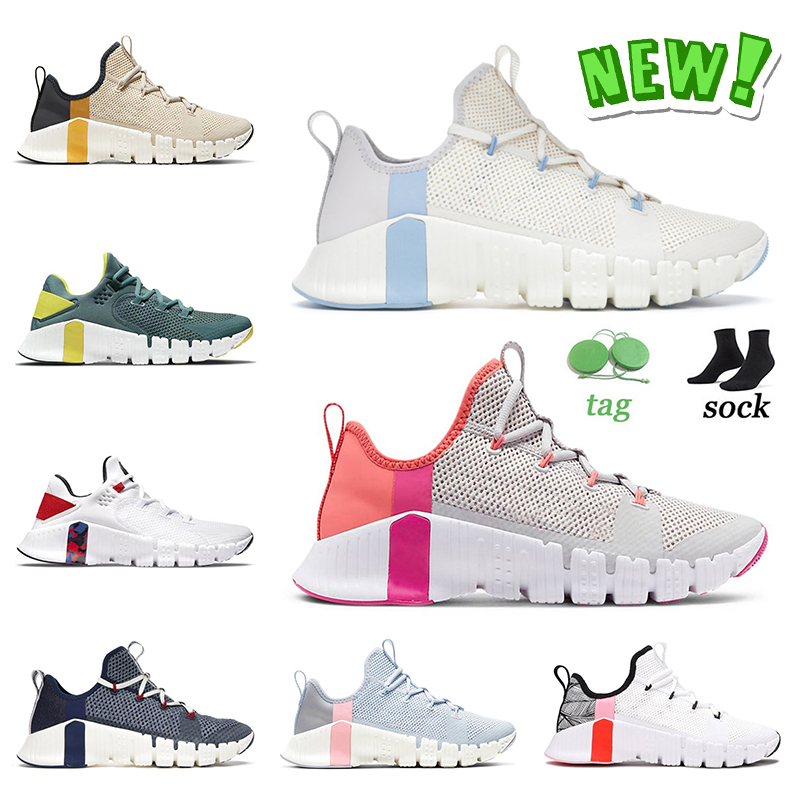 

New Arrival 2021 Free Metcon 4 Mens Women Running Shoes Pale Ivory Vast Grey Fire Pink Amp USA Blue Grey Red White Team Orange Anthracite Sneakers Trainers Size 36-45, C2 36-40