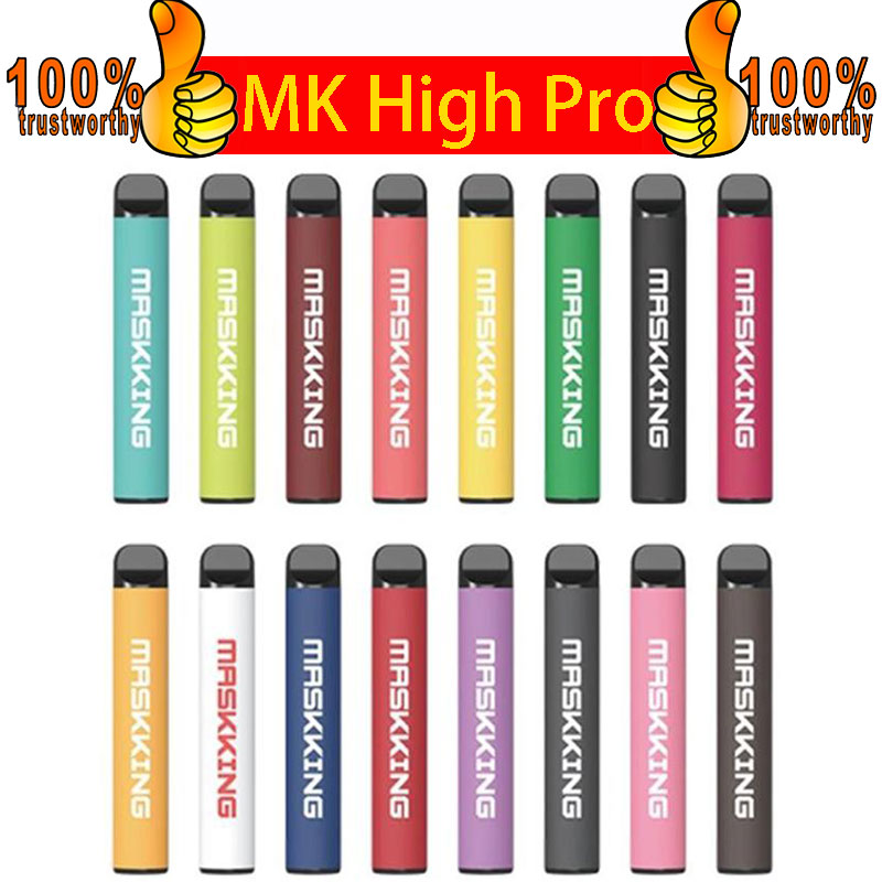 

Maskking High Pro Disposable Vape Pen Pod Device Cigarette Kit Local MK Disposable e cigarettes 1000 puffs disposable vape VS puff bars