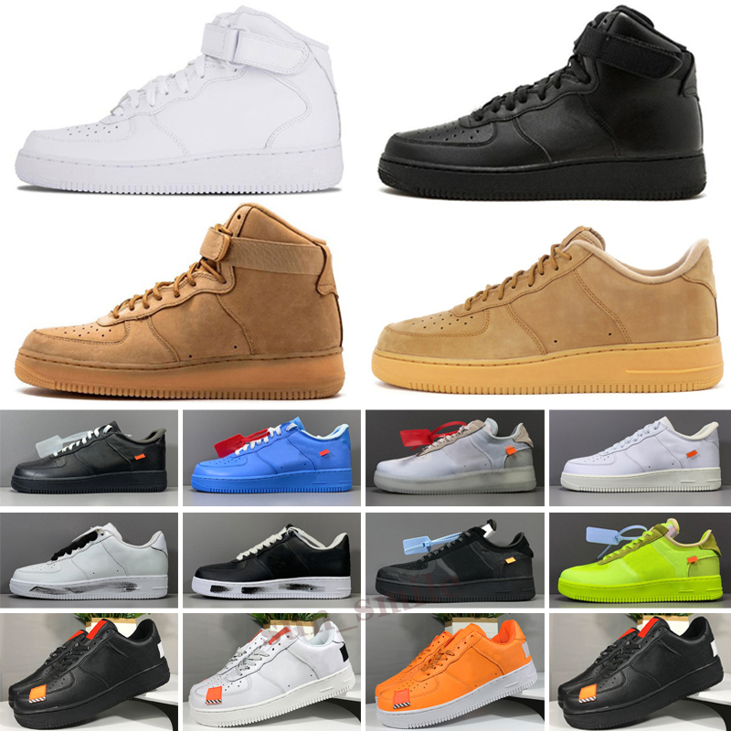 

Men Low Skateboard Shoes One Unisex 1 Knit Euro High Women All White Black Red Leather Trainer Sneaker 36-45, Color 2