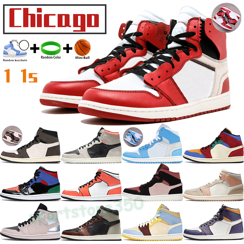 

Chicago UNC powder blue 1 1s basketball shoes mid mens sneakers turf orange fusion red top 3 milan spruce aura rust shadow men women sports trainers, Bubble wrap packaging