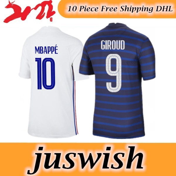 

BENZEMA France soccer jersey Euro 2020 2021 football shirt Camiseta de fÃºtbol de Francia chandal del equipo de la Copa del mundo MBAPPE kit, Black;yellow