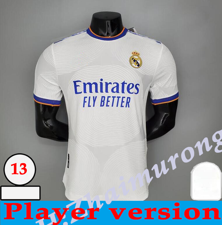 

REAL MADRID Player version soccer jerseys 21 22 football shirts ALABA HAZARD SERGIO RAMOS BENZEMA ASENSIO MODRIC MARCELO camiseta men 2021 2022 uniforms fourth, Shorts