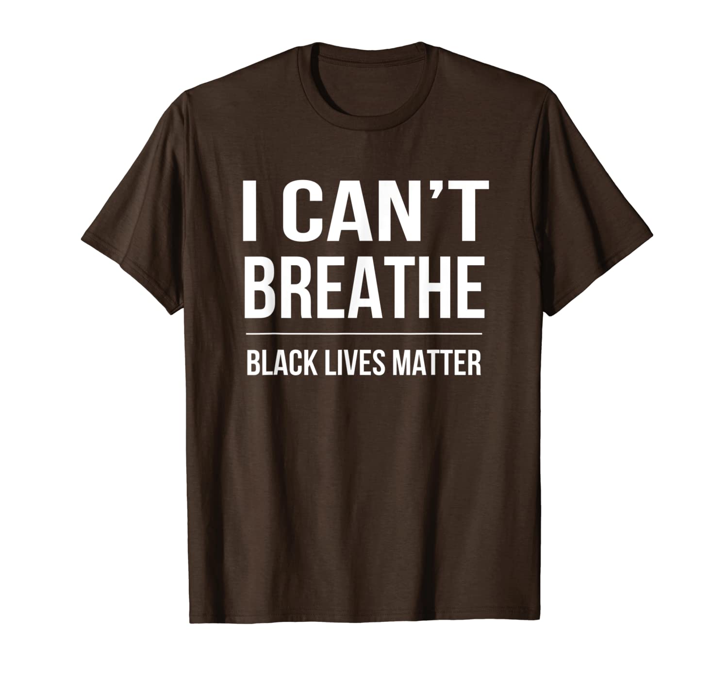 

i can't breathe black lives matter t-shirt, White;black