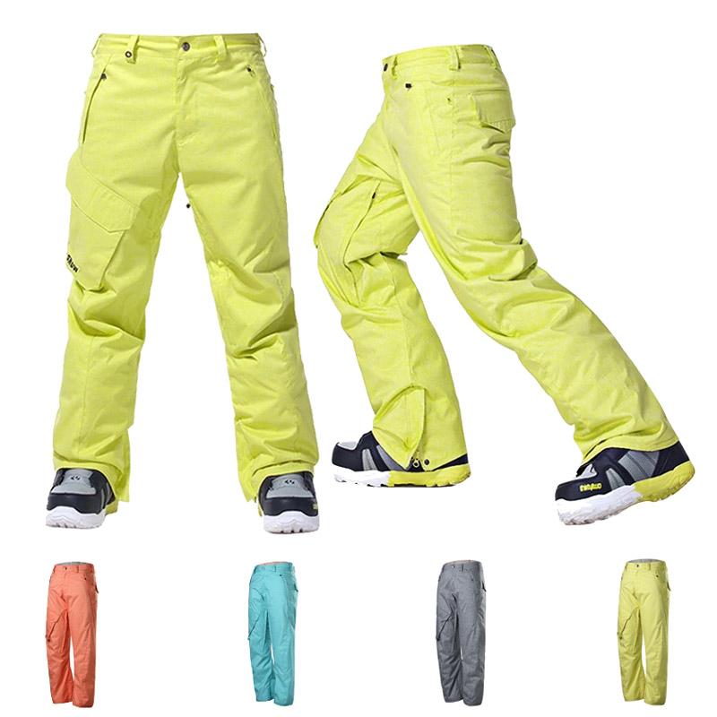 

Skiing Pants Fashion Colorful Denim Men's Snow Pant Outdoor Sports Wear Snowboarding Suit 10k Windproof Waterproof Trousers, Picture color