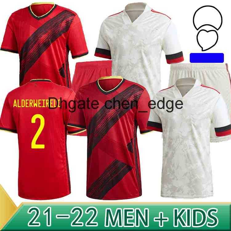 

2021 2022 Belgium soccer jerseys De Bruyne LUKAKU 20 21 22 football shirt HAZARD BATSHUAYI Camiseta futbol KOMPANY DEMBELE maillot, Black;yellow