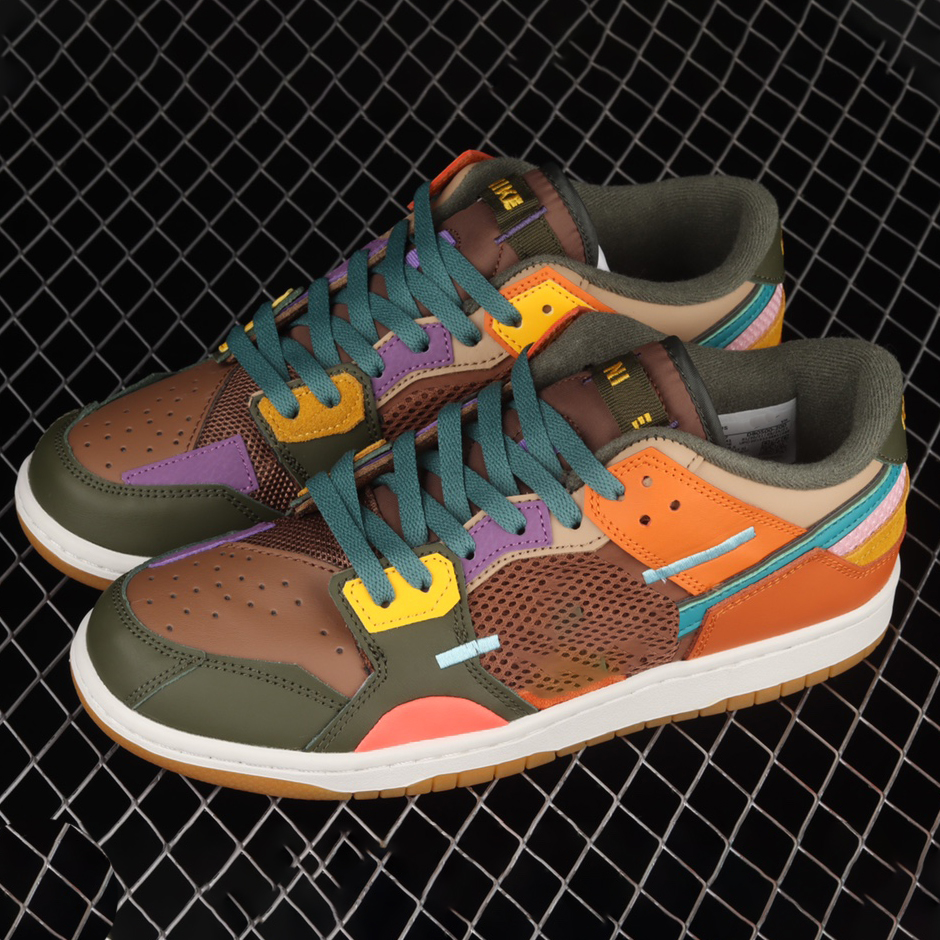 

2021 Top Quality Casual Shoess kateboard shoe Colorful stitching SB Dunks Designer Independent Brand Women Men High Low Trainer Platform Sneaker With Box, #1