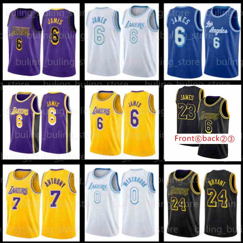 

6 LeBron 23 James Basketball Jersey 7 Carmelo Russell 0 Westbrook Jerseys 3 Anthony Edition Davis Alex Los 4 Caruso City AngelesLakersKyle Men Kuzma Kids