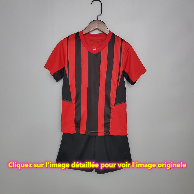 2021 2022 kids kit AC Milan home size:16-28 Men's Tracksuits Football clothes