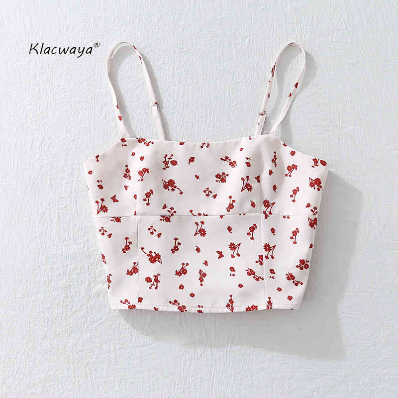 

women print tank tops summer fashion ladies slim sexy top casual style 210521, Pink
