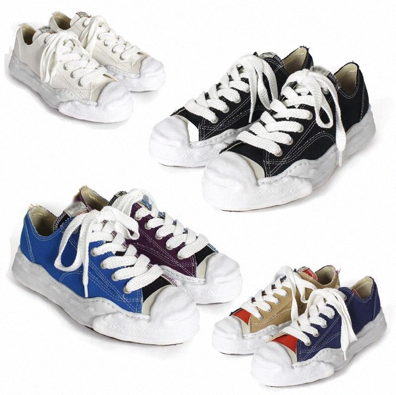

Blakey Maison Mihara Yasuhiro MMY Mens High Low Cut Canvas Shoe for Men MiharaYasuhiro Shell Toe Cap Skate Shoes STC Sneakers Women Signature Leather Skates 35- i8rZ#, I need look other product