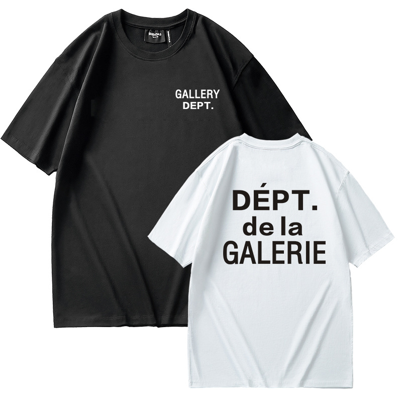 

GalleryDept T Shirts Men High Street Designer Fashioin Short Sleeve Tee Letter Printed Tshirts Black White