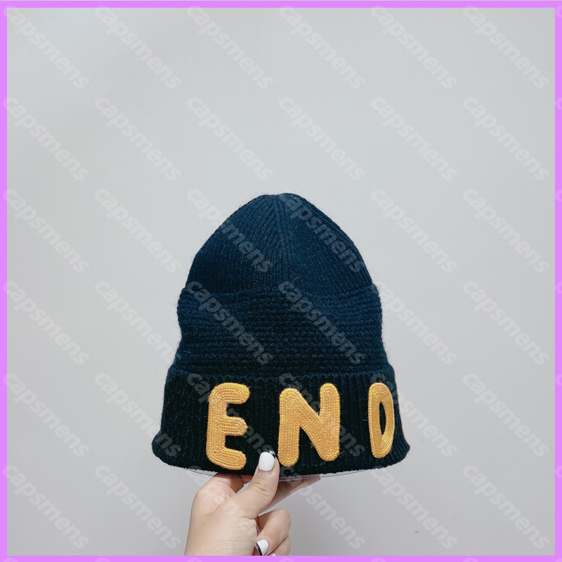 

New Street Fashion Wintet Wool Hat Designer Caps Hats Mens Casquette Women Knitted Bucket Hat Sports Baseball Cap High Quality D2110287F, Box