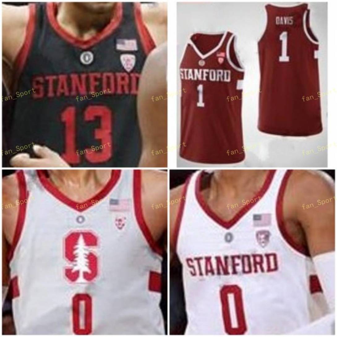 

NCAA College Stanford Cardinal Basketball Jersey 32 Lukas Kisnnas 33 Trevor Stanback 11 Brook Lopez 42 Robin Lopez Custom Stitched, As