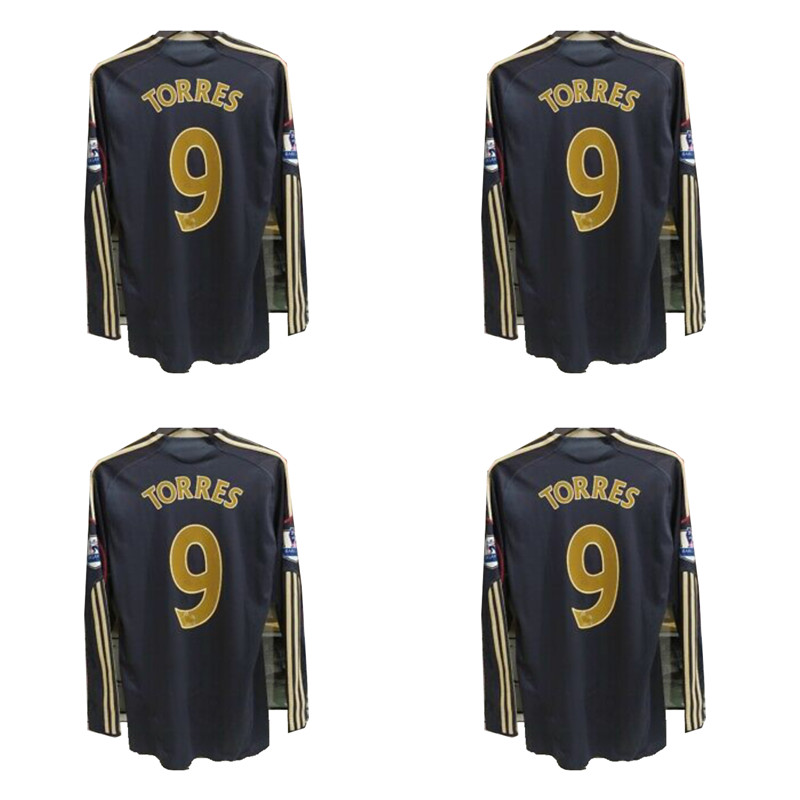 

McMANAMAN 09/10 Retro Gerrard Soccer Jersey TORRES 2009 2010 DALGLISH Football Shirts FOWLER 1989 Maillot 06 07 Barnes 08 09 Rush S, 09/10 away